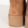 Ugg Tan Suede Classic Ultra Mini Platform Boots