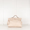 Mulberry Cream Croc Effect Alexa Bag with Rose Gold Hardware