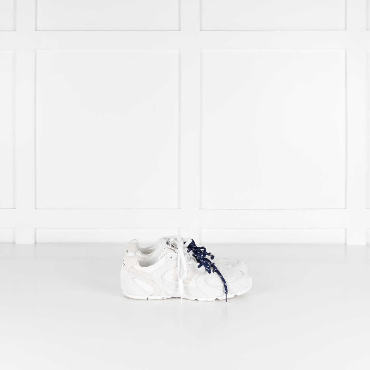 Miu Miu x New Balance White 530 SL Suede Mesh Trainers