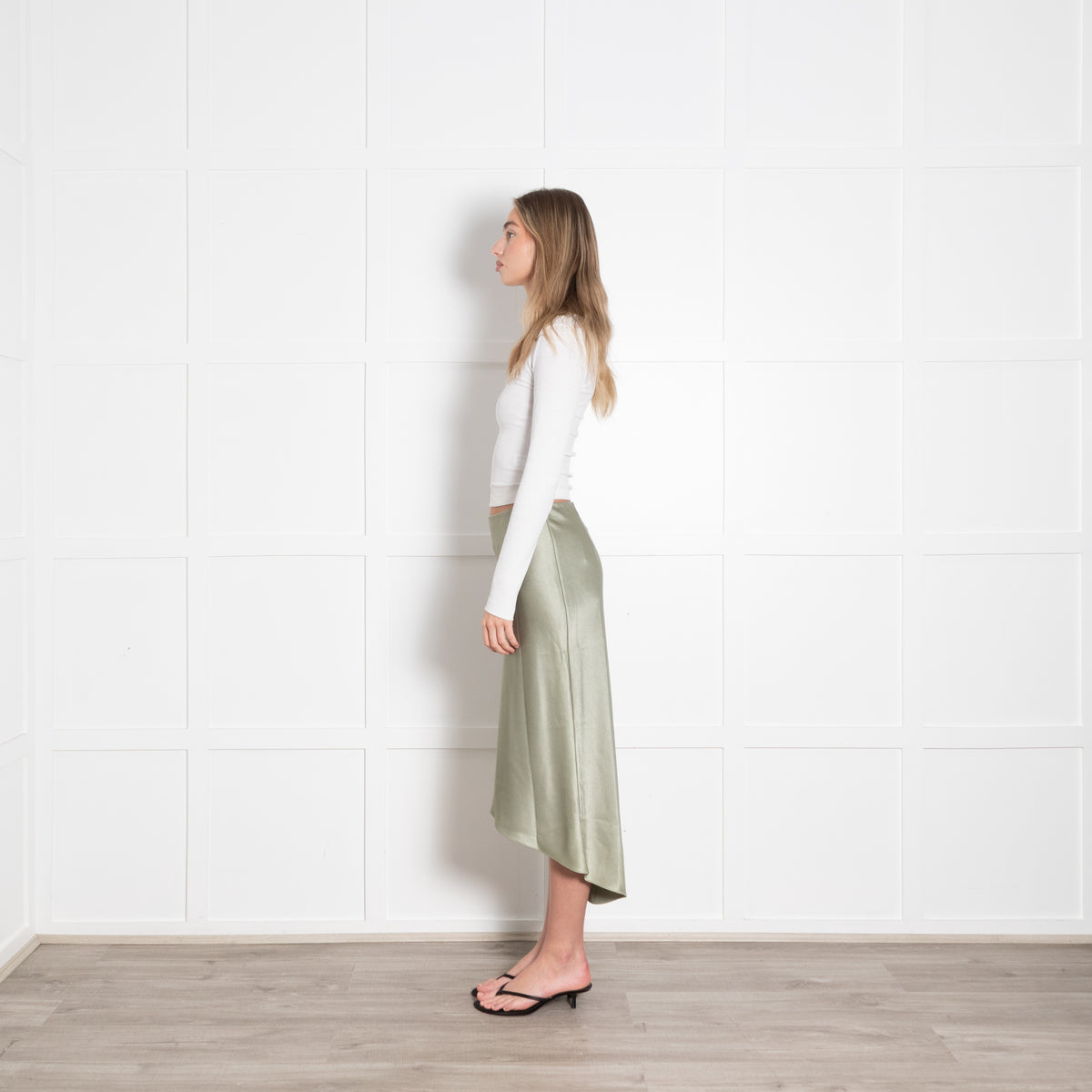 Alice + Olivia Sage Slip Skirt