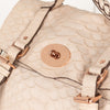 Mulberry Cream Croc Effect Alexa Bag with Rose Gold Hardware