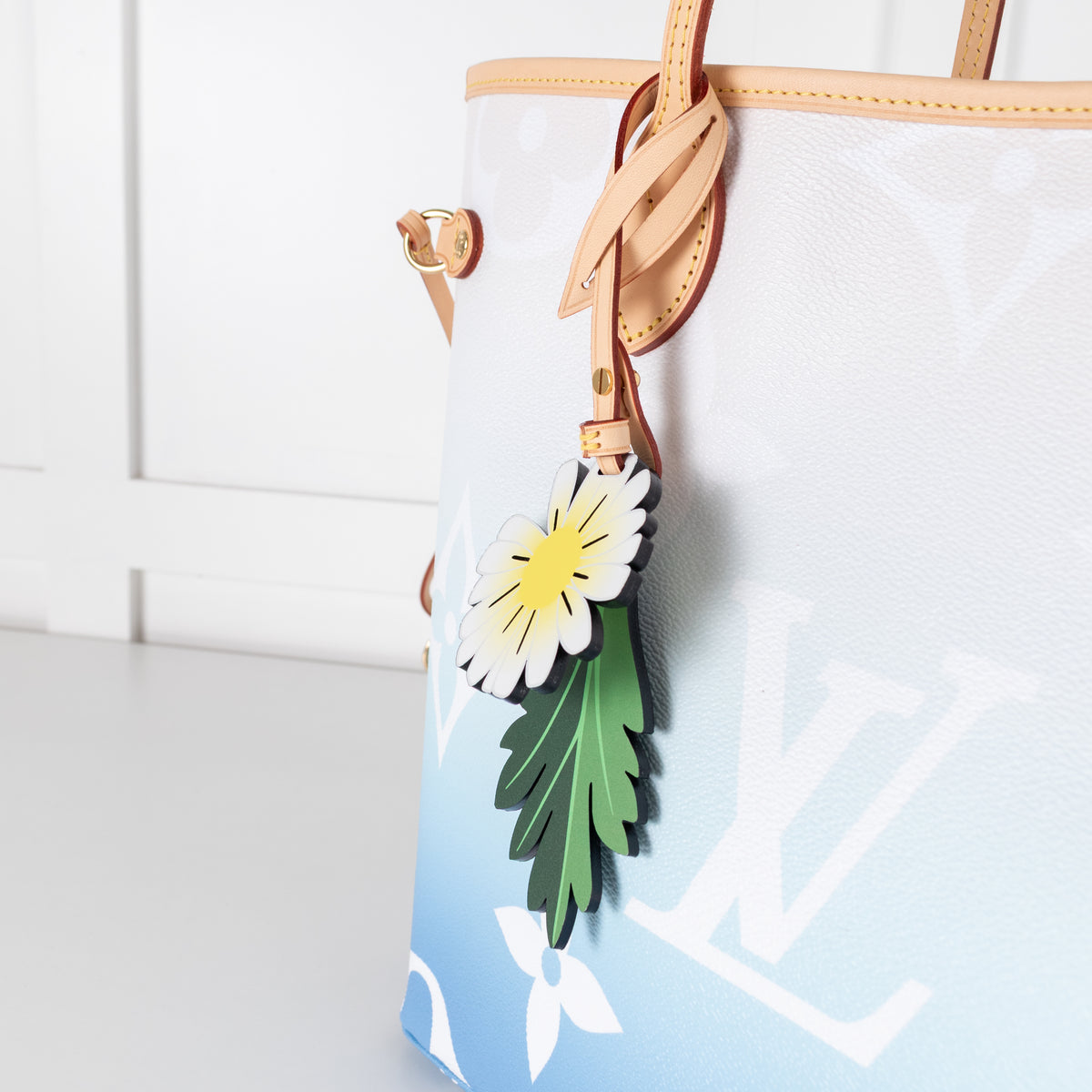 Louis Vuitton Blue By The Pool Neverfull MM Tote - Limited Edition