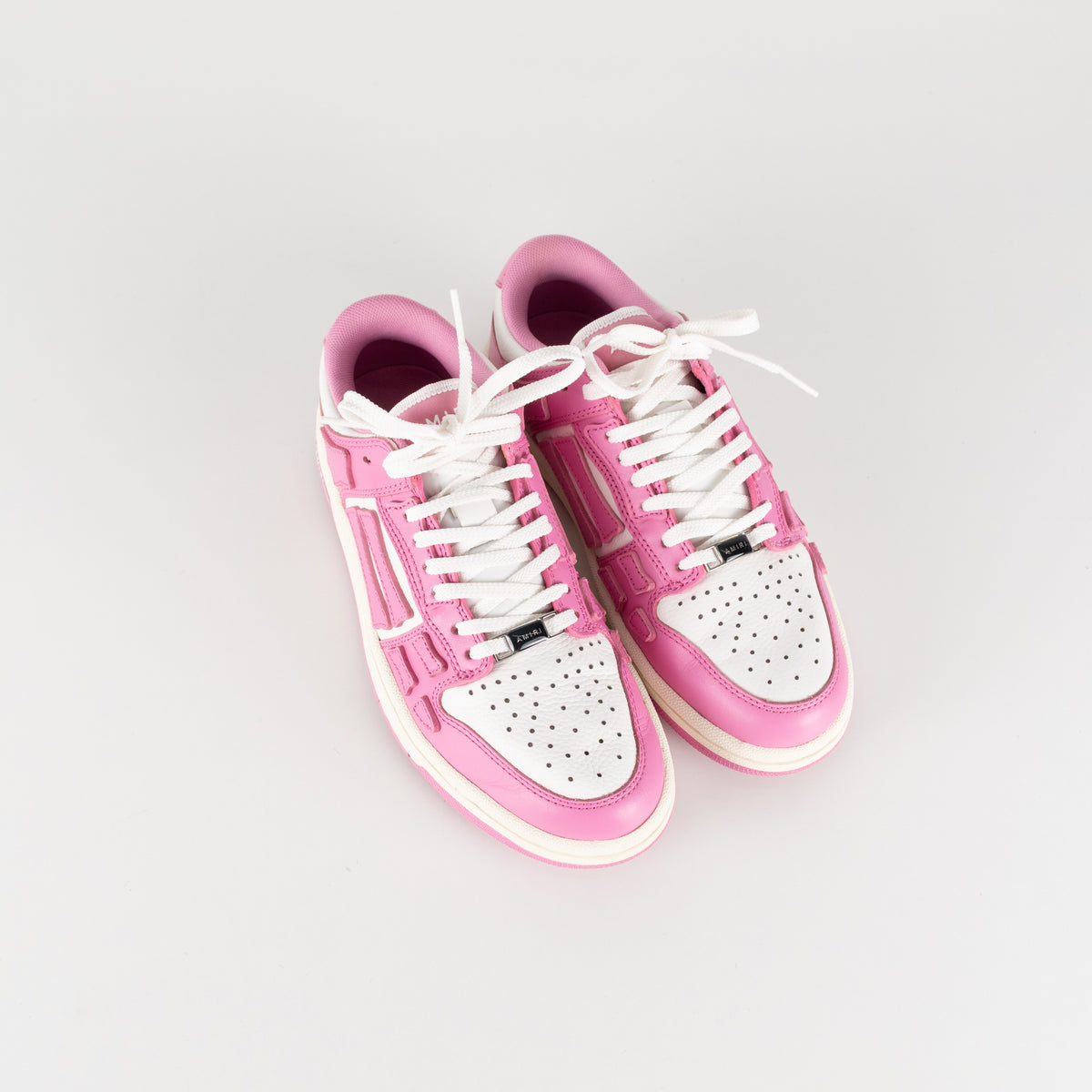 Amiri Skel Top Low-top Pink & White Trainers