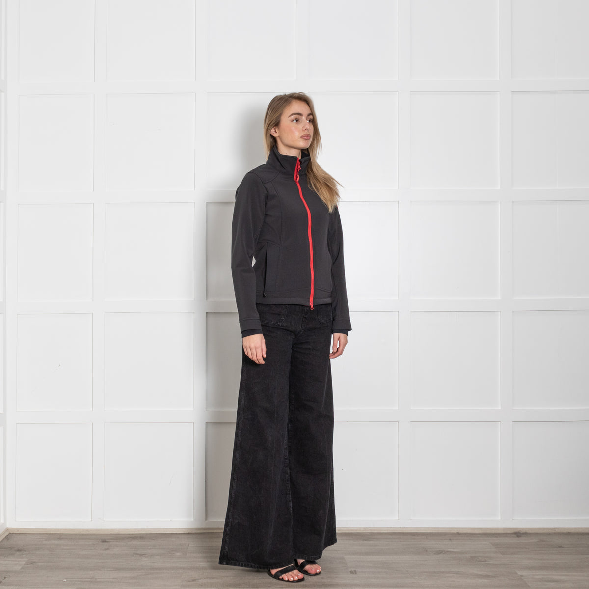 Canada Goose Black Fleece Lined Zip-Up Jacket