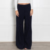 Me+Em Black Wool Blend Pleated Front Wide Leg Trousers