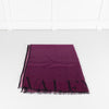 Valentino Purple Cotton Scarf
