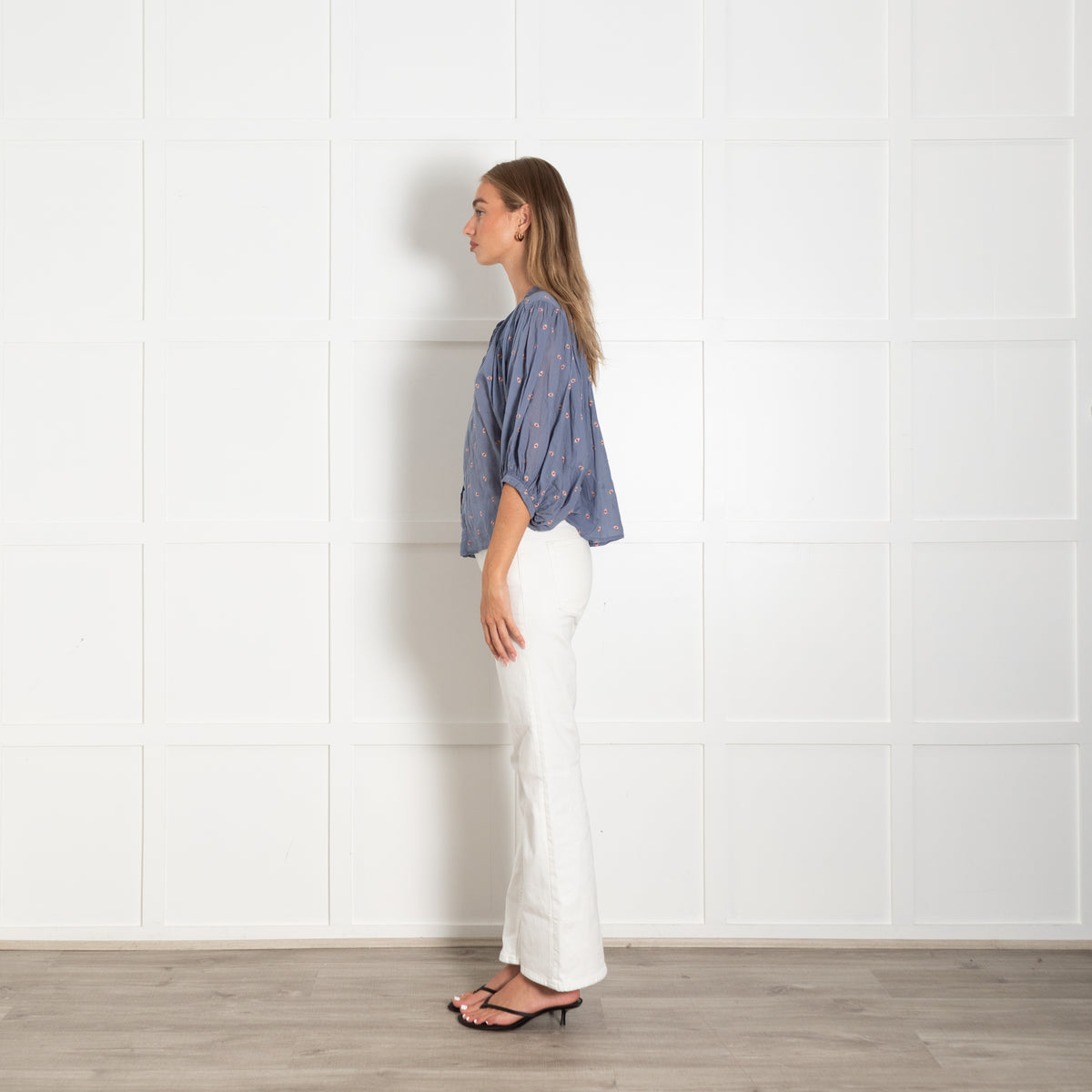 Bellerose Ink Oversized Blue Blouse