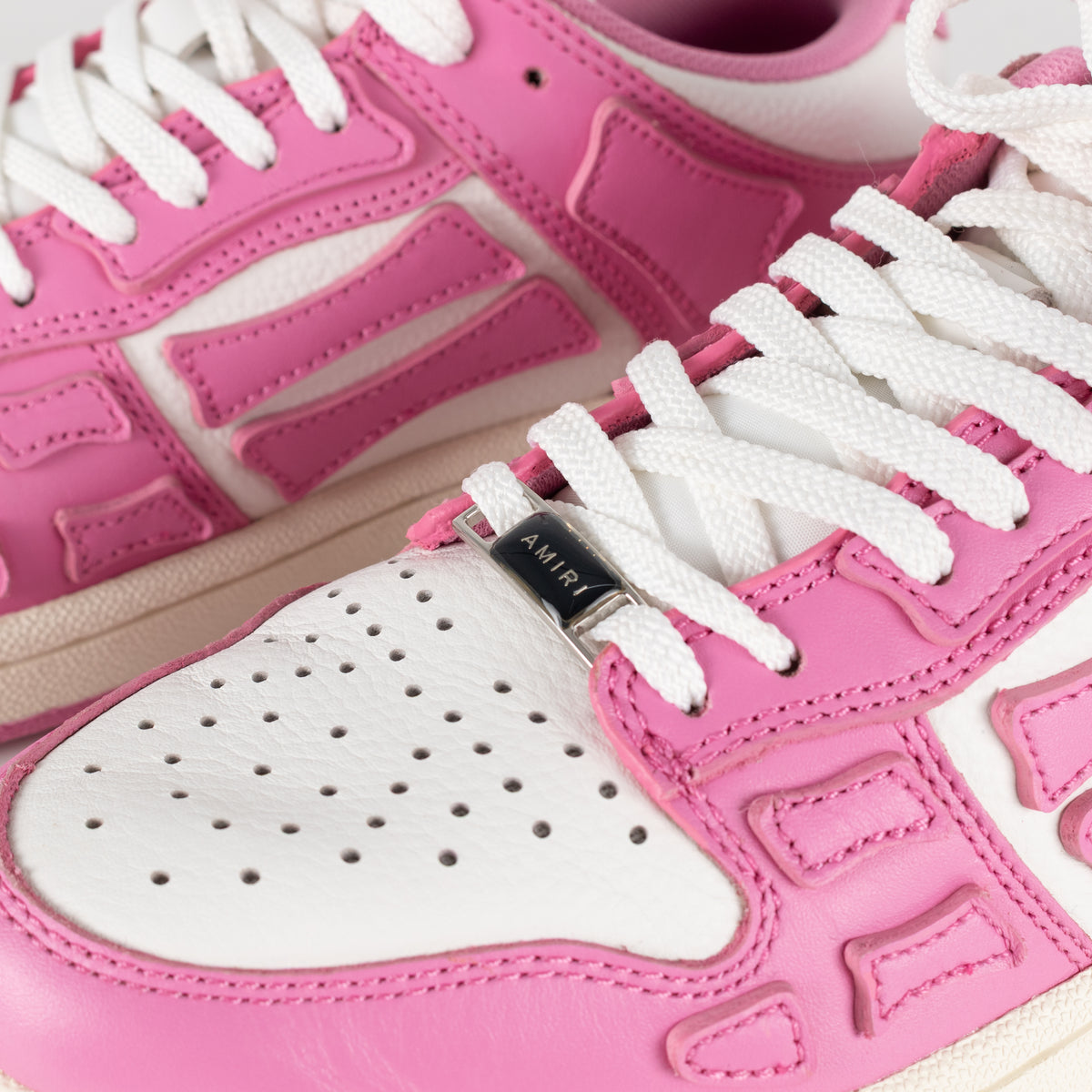 Amiri Skel Top Low-top Pink & White Trainers
