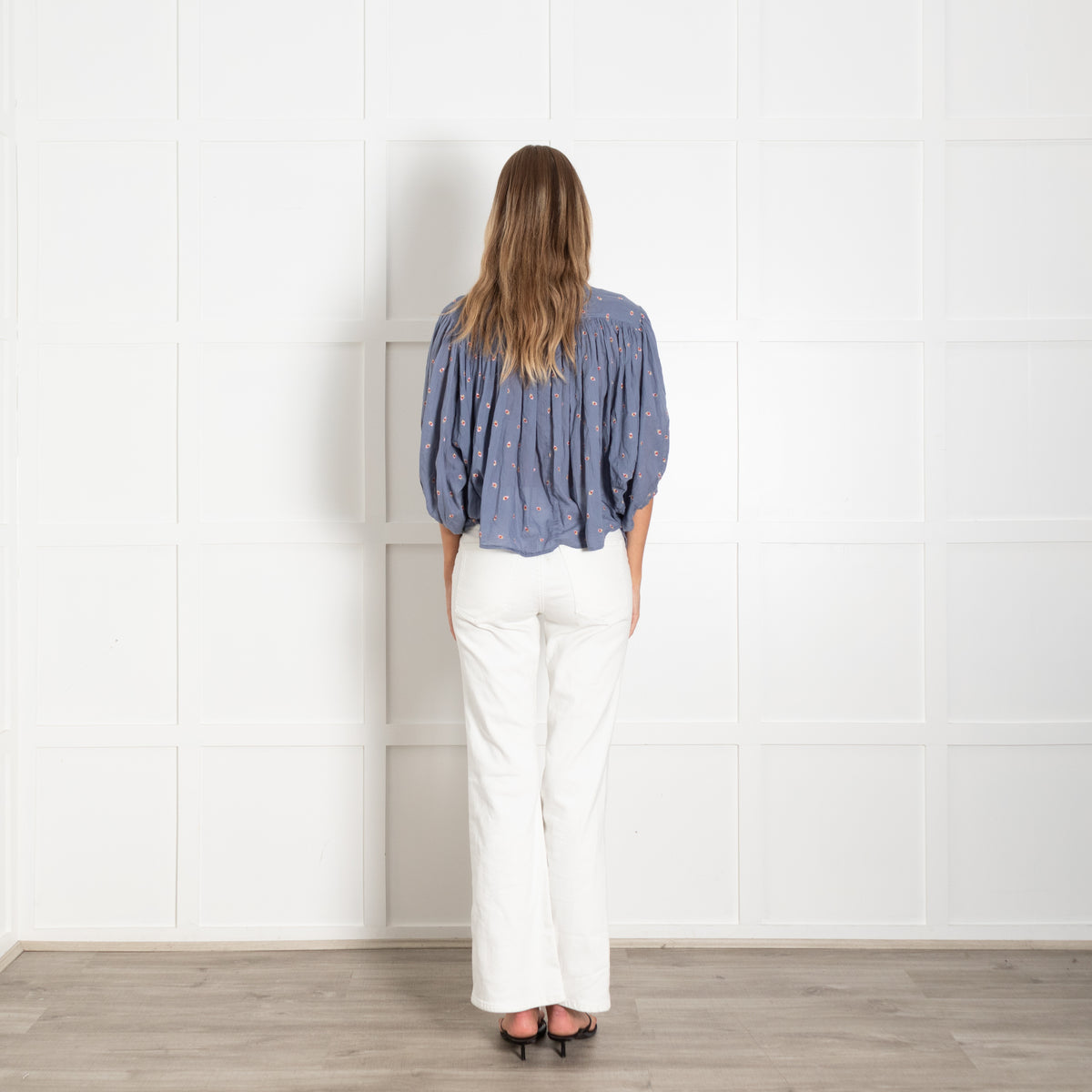 Bellerose Ink Oversized Blue Blouse