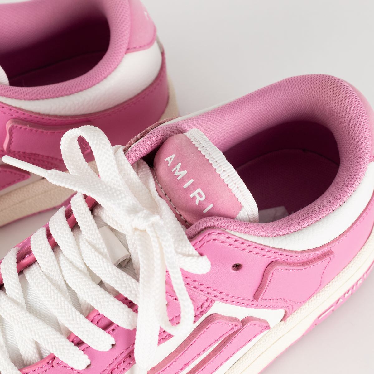 Amiri Skel Top Low-top Pink & White Trainers