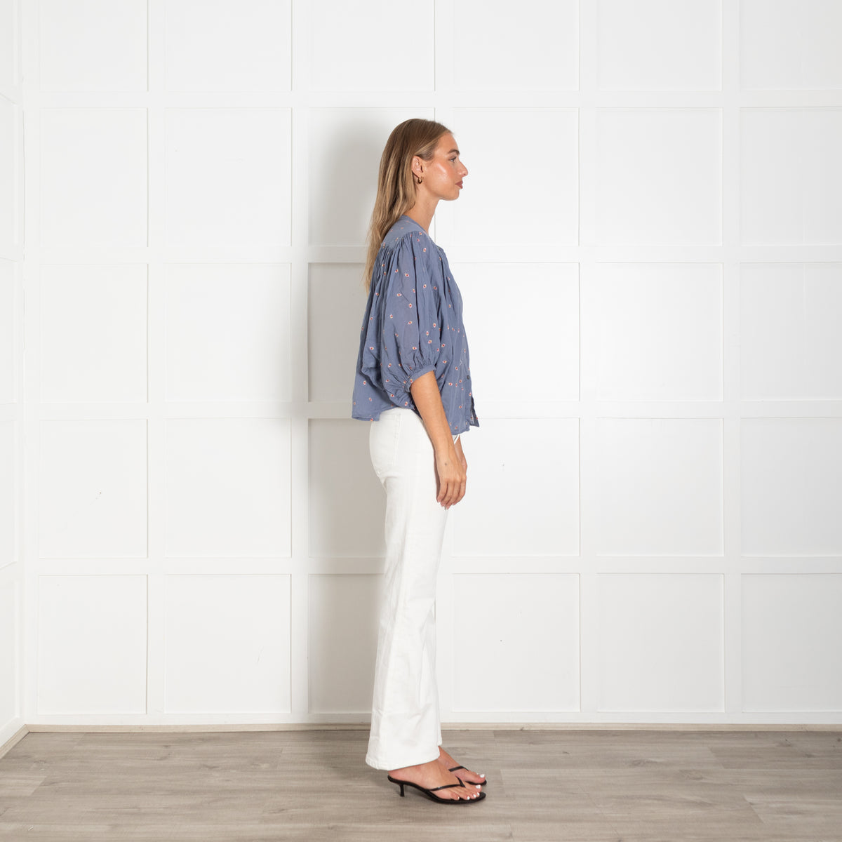 Bellerose Ink Oversized Blue Blouse