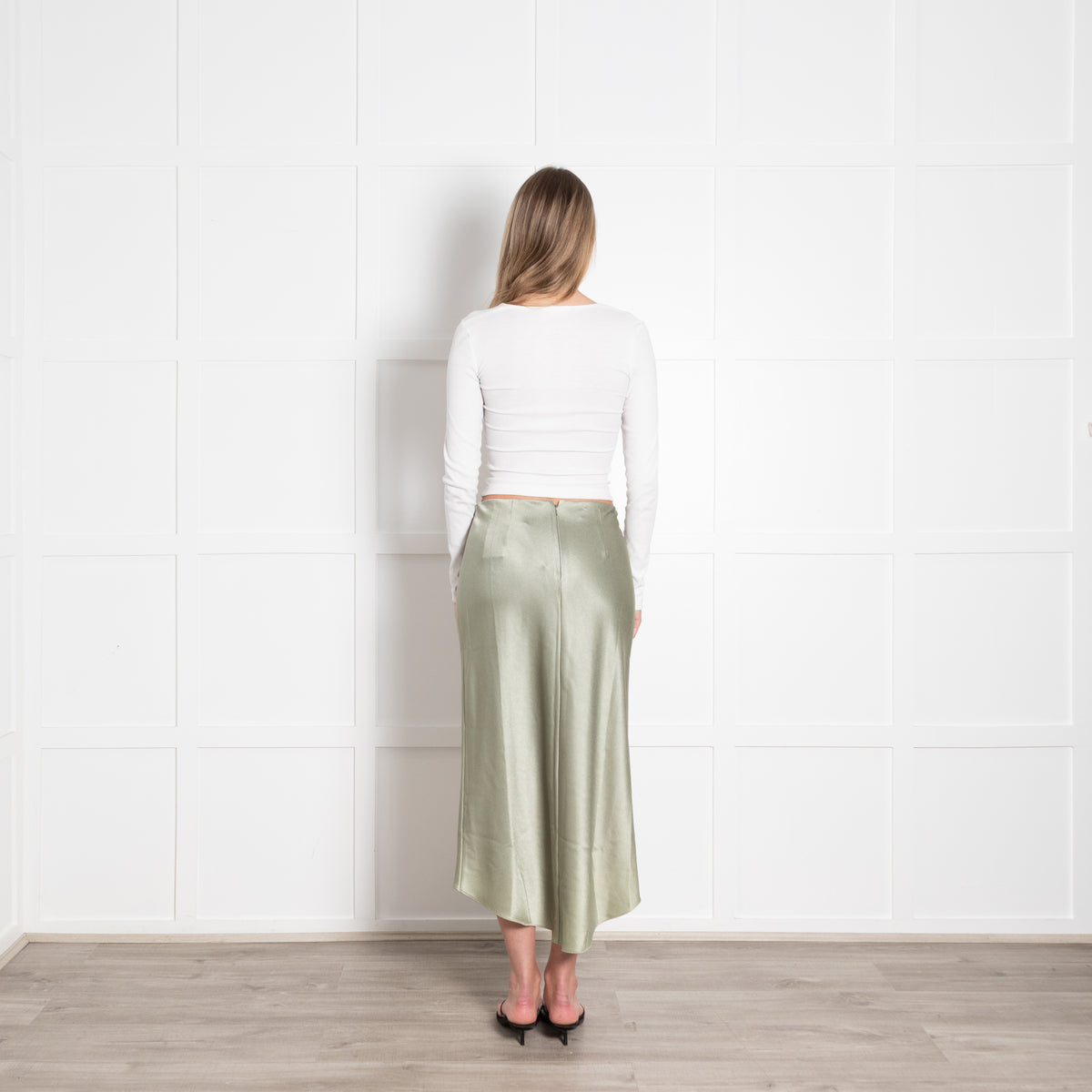 Alice + Olivia Sage Slip Skirt