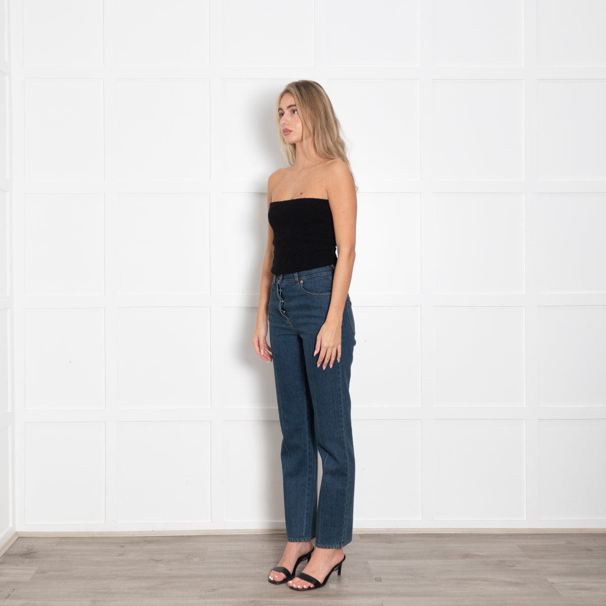 Gucci Blue Denim with Horsebit Detail