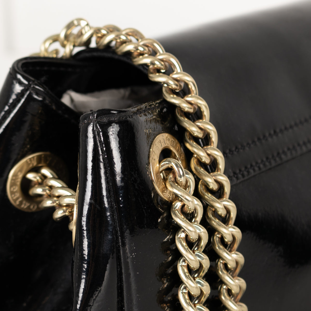 Vivienne Westwood Black Patent Bag