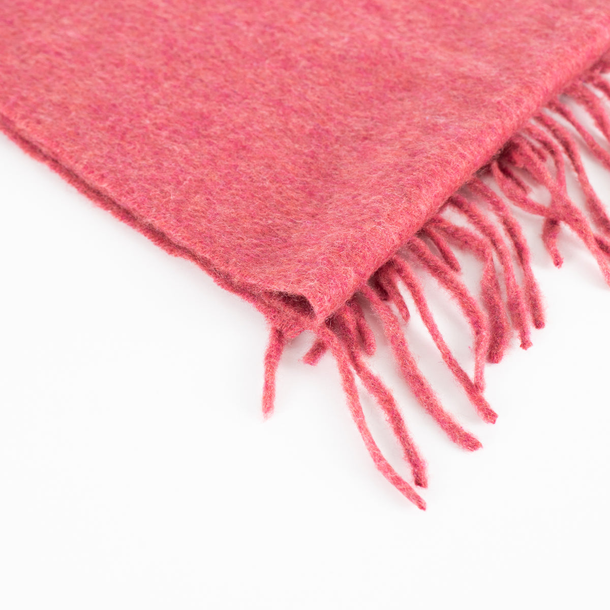 Johnstons of Elgin Dark Pink Cashmere Scarf