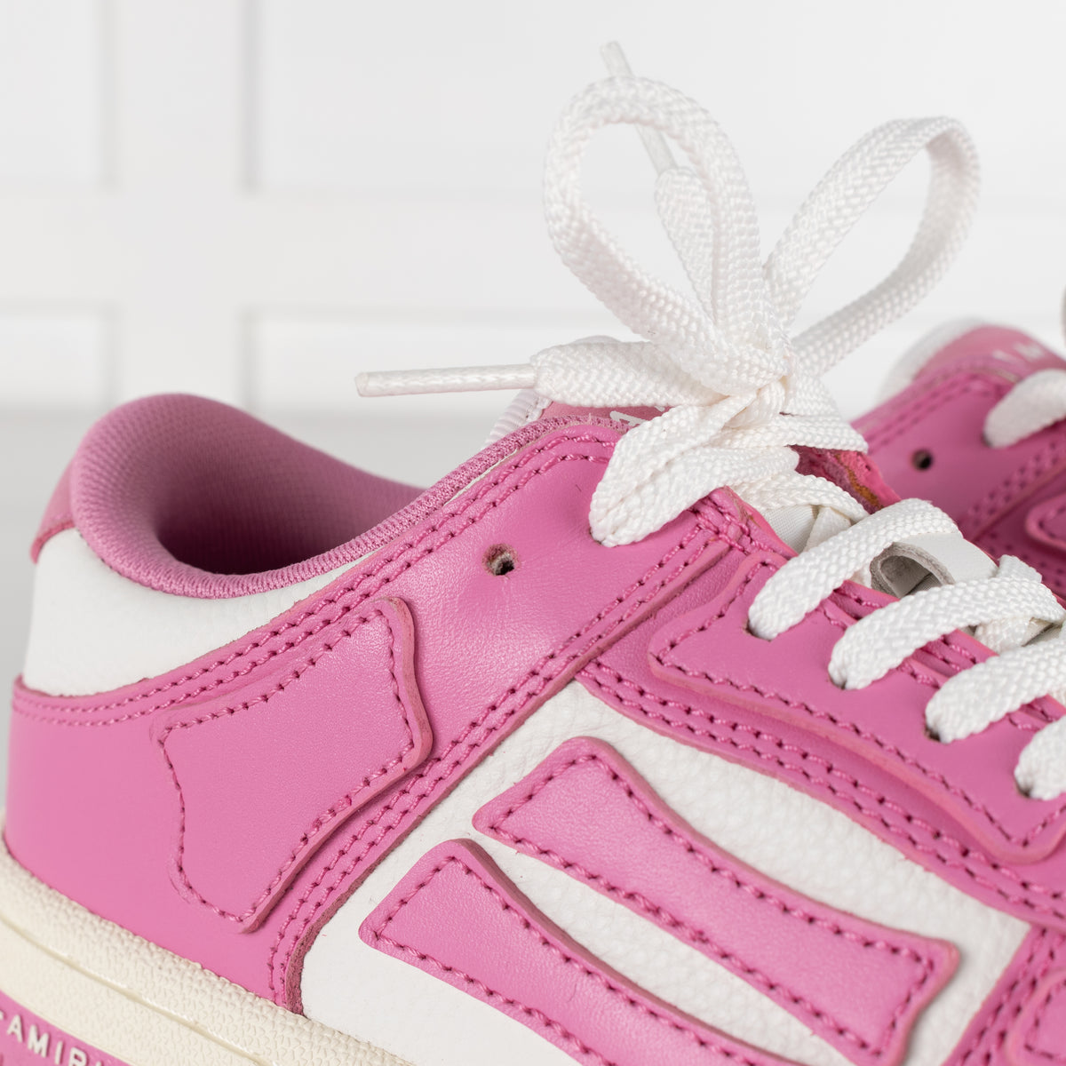 Amiri Skel Top Low-top Pink & White Trainers