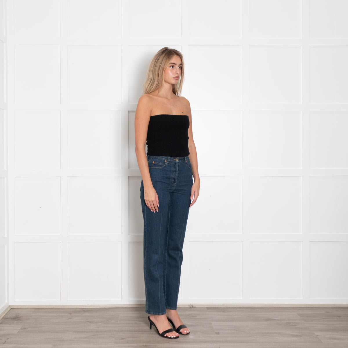 Gucci Blue Denim with Horsebit Detail