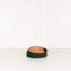 Roberto Cavalli Green Suede Belt