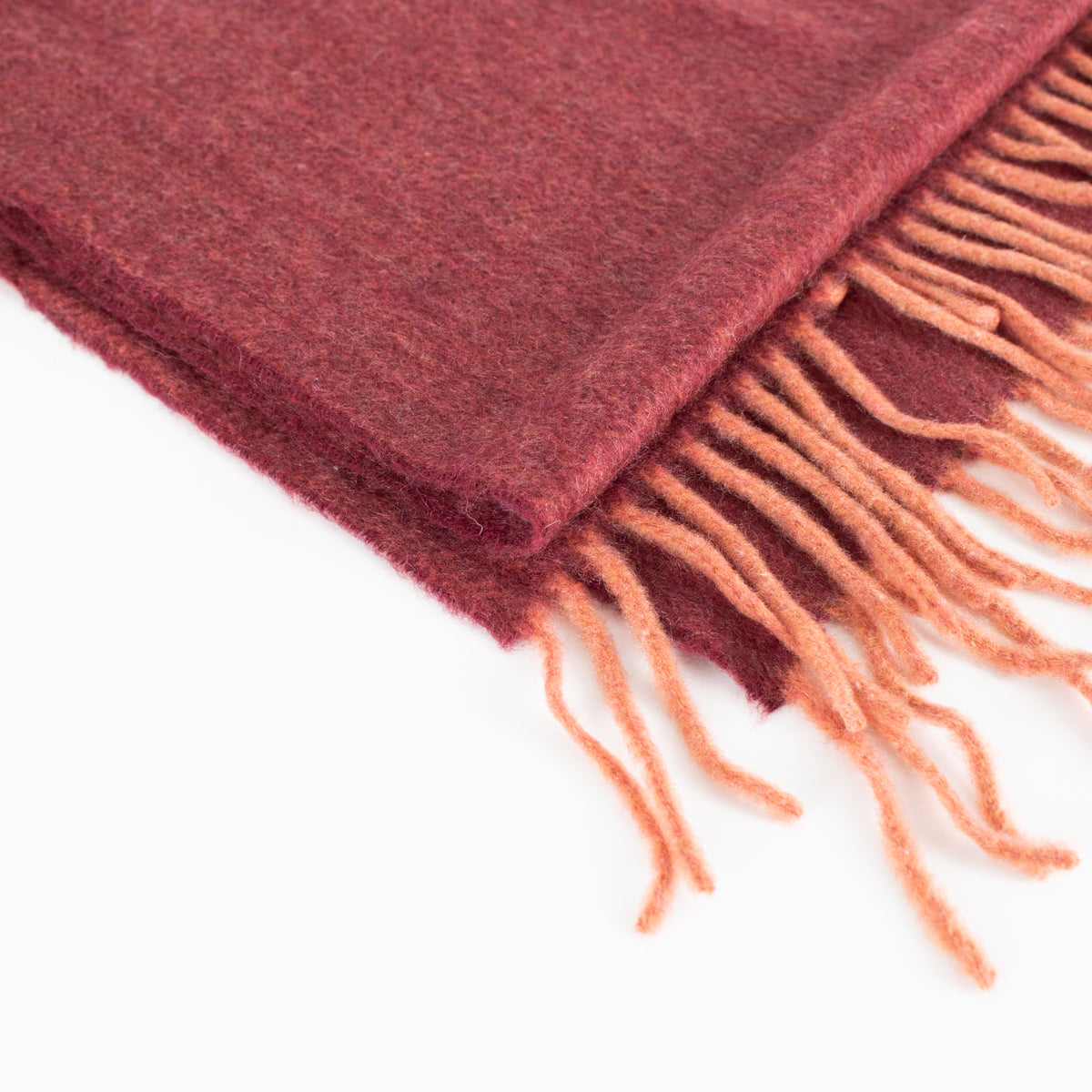 Johnstons of Elgin Red Cashmere Scarf