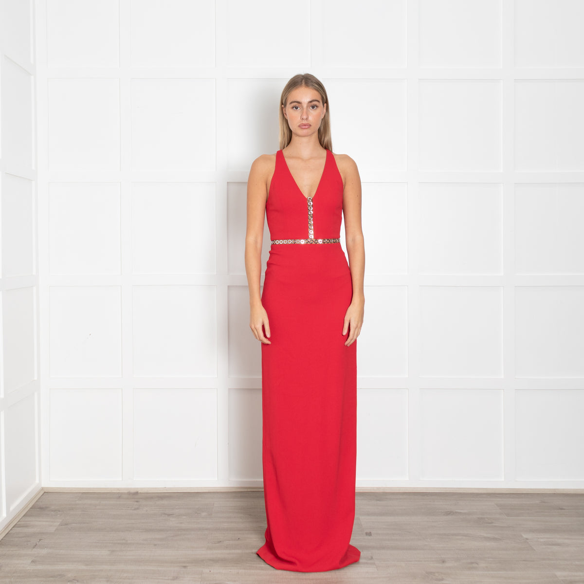 Alexander Wang Red Eyelet Column Dress Phoenix Style Alexander Wang Red Eyelet Column Dress Phoenix Style