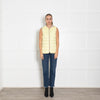 Fay Yellow Sleeveless Hood Puffa Gilet