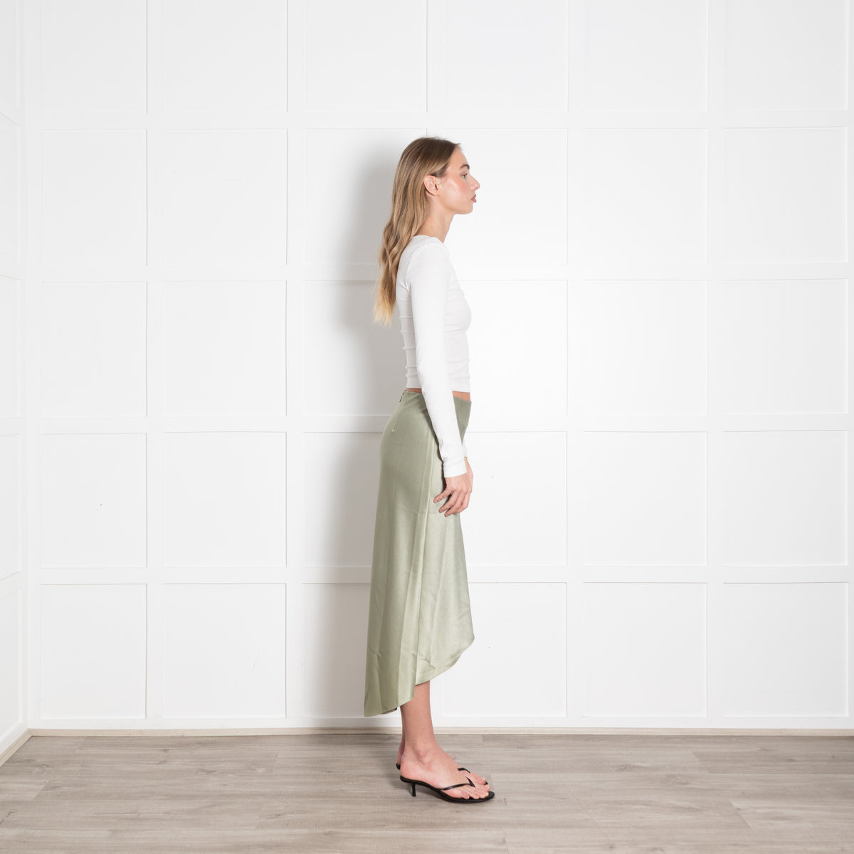 Alice + Olivia Sage Slip Skirt