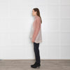 Rabens Salone Pink and Grey Tie Dye Mohair Jumper