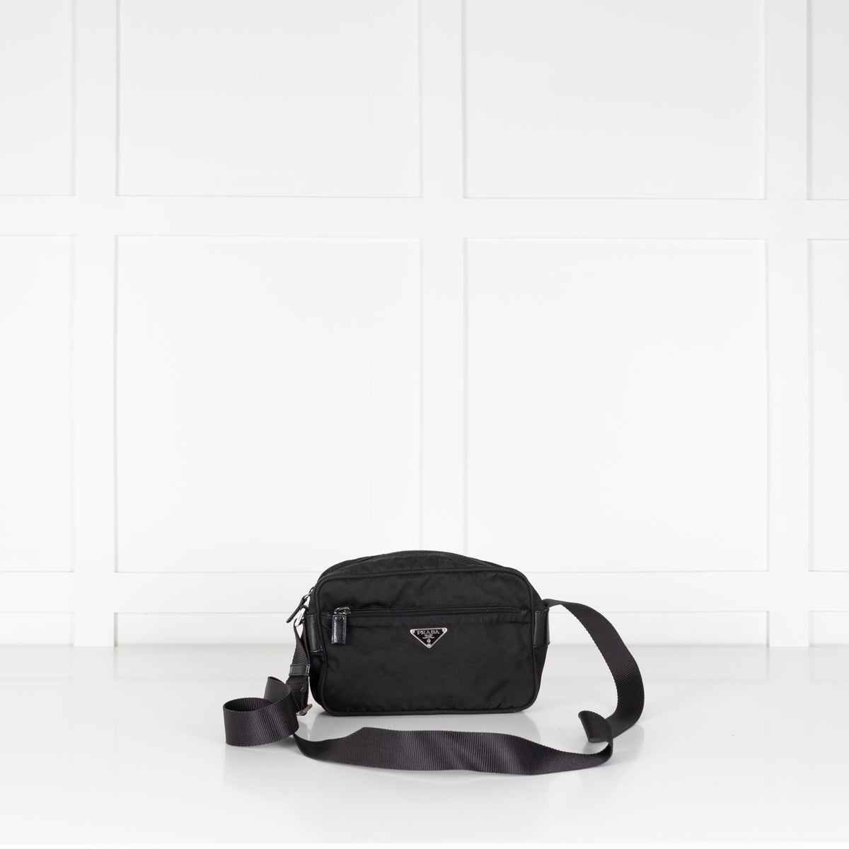 Prada Black Nylon Crossbody Bag