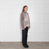 Rabens Salone Pink and Grey Tie Dye Mohair Jumper