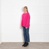 Chinti & Parker Pink Round Neck Cashmere Jumper