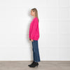 Chinti & Parker Pink Round Neck Cashmere Jumper