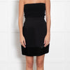 Carven Black Pleated Mini Skirt