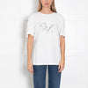 Saint Laurent White 'Love' Graphic T-Shirt