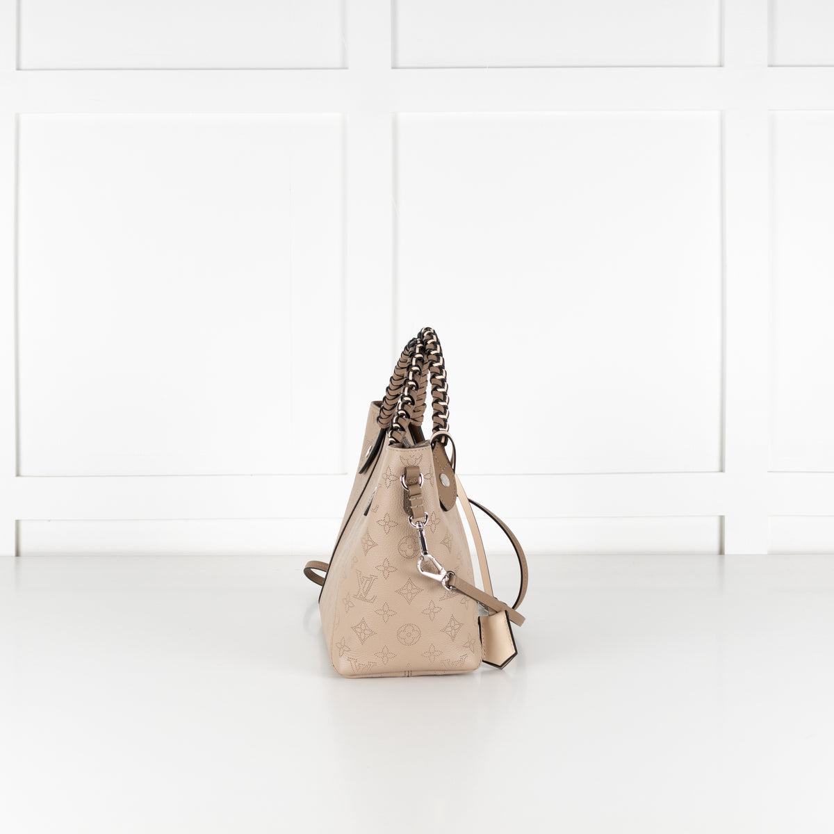 Louis Vuitton Taupe Perforated Monogram Leather Hina Bag
