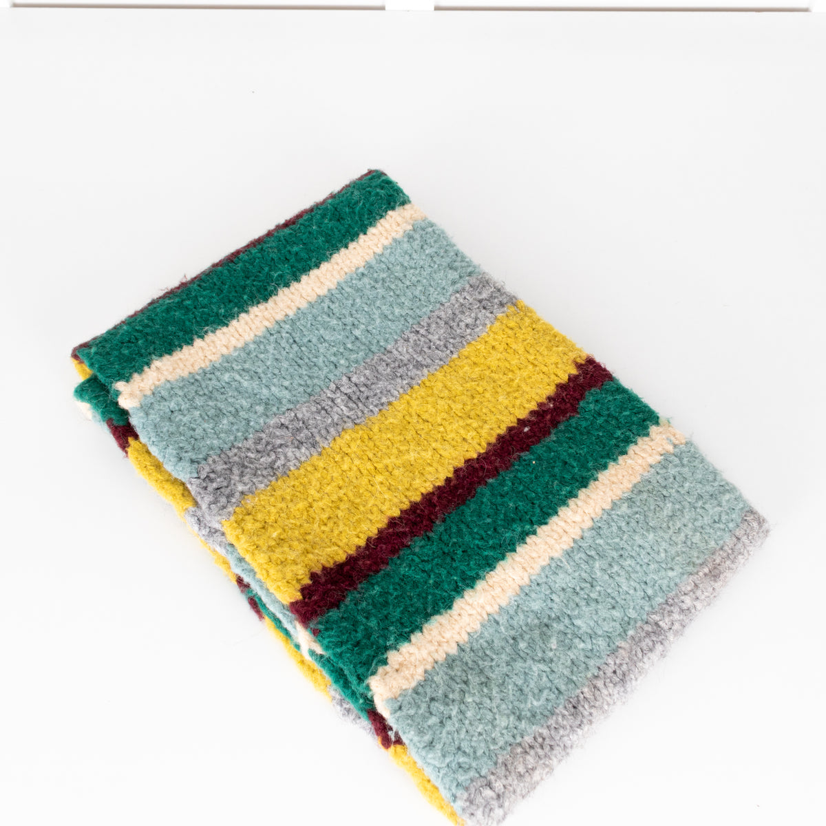 Wyse Multicoloured Chunky Knit Scarf