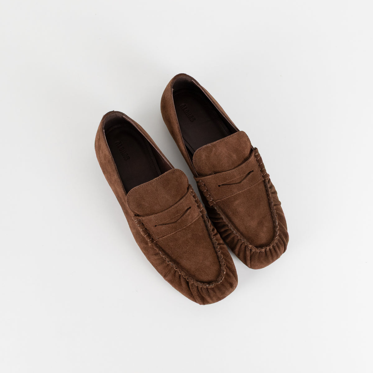 Alohas Aven Brown Suede Loafer
