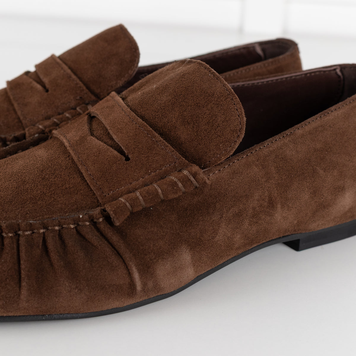 Alohas Aven Brown Suede Loafer