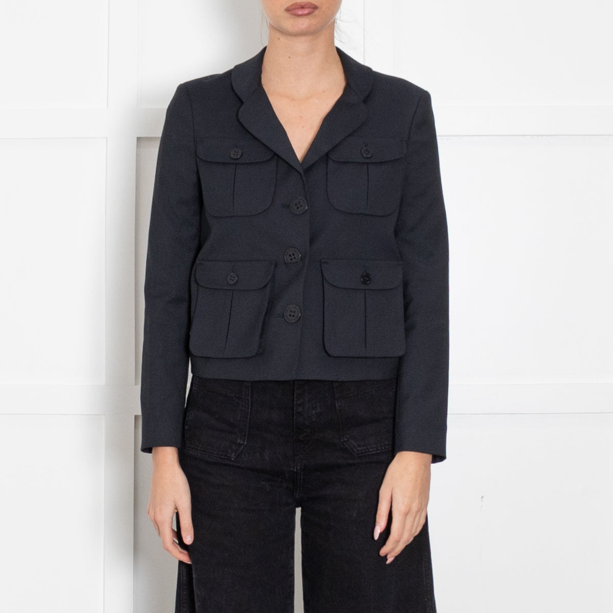 Mulberry Tippi Navy Jacket