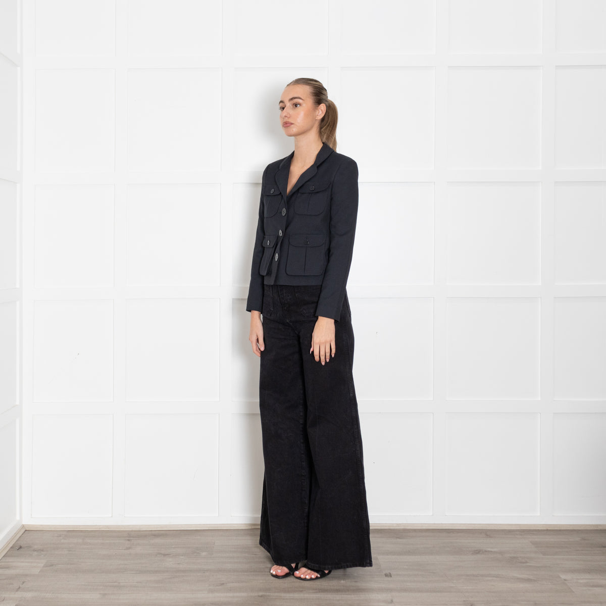 Mulberry Tippi Navy Jacket