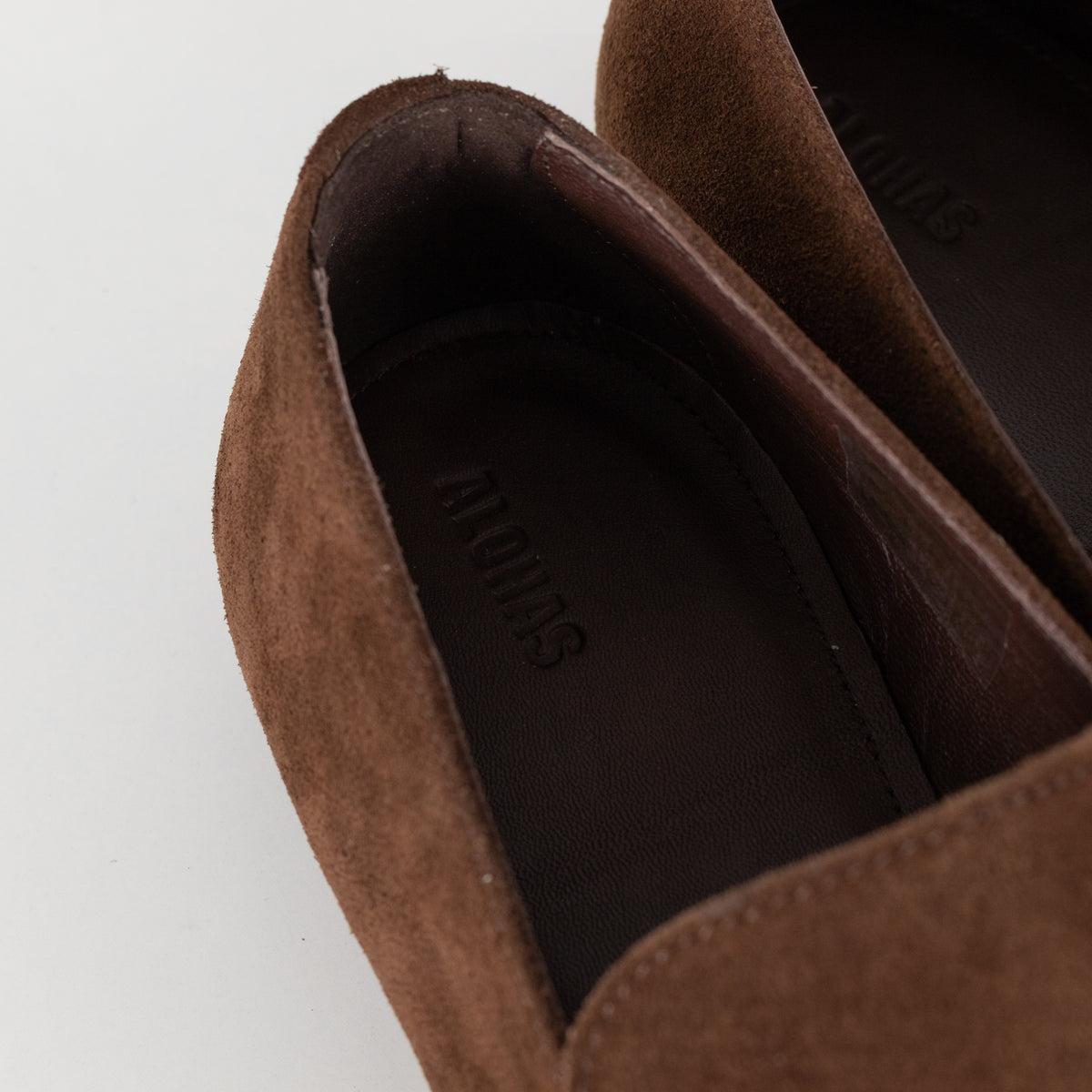Alohas Aven Brown Suede Loafer