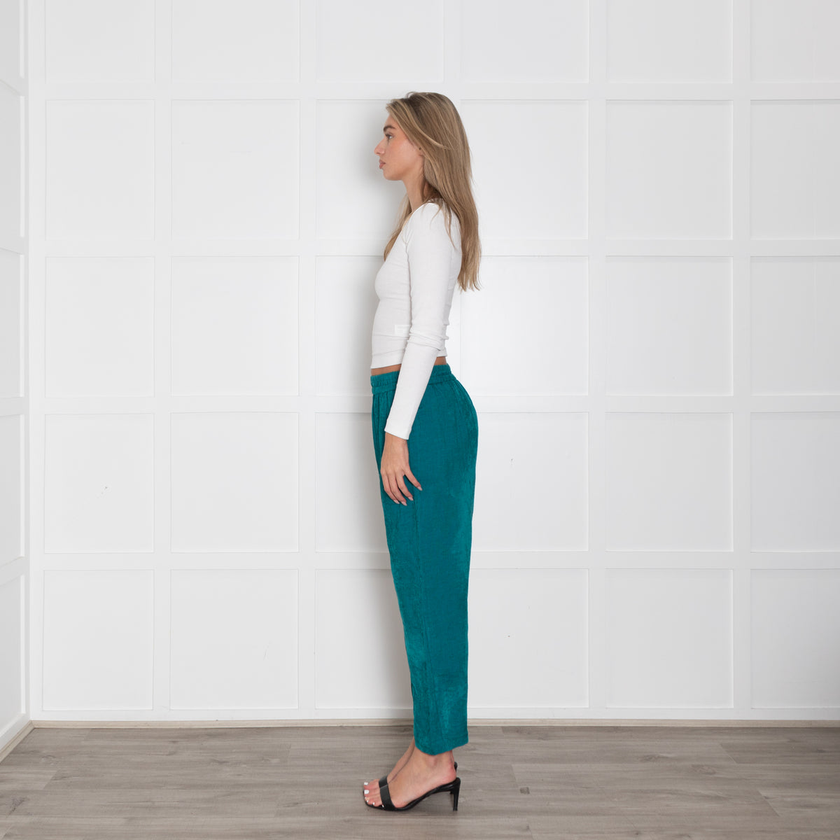 Forte Forte  Turquoise Pin Cord Trousers