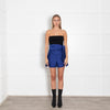 Paper London Cobalt Blue Mini Skirt
