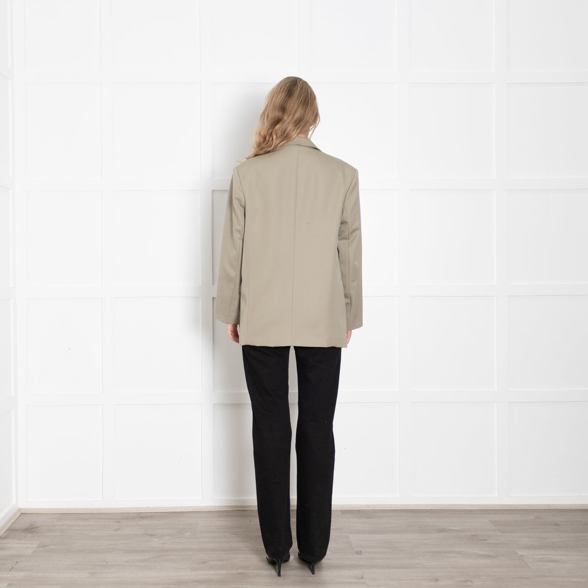 Marni Taupe Black Colour Block Jacket