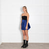 Paper London Cobalt Blue Mini Skirt