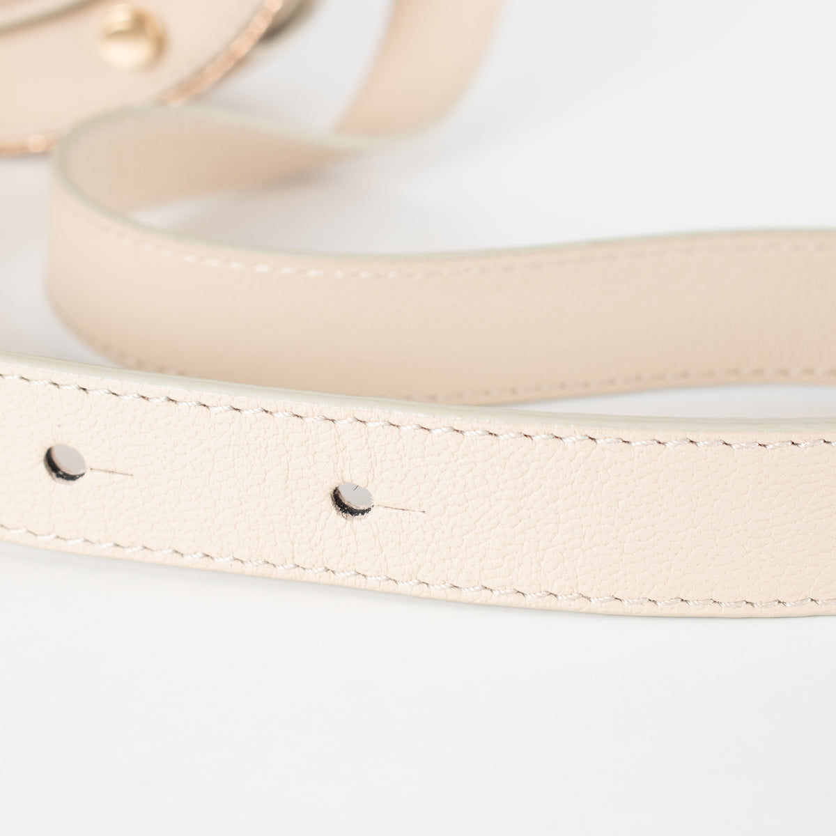 See By Chloe Beige Mara Crossbody With Gold Hardware