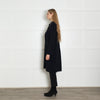 Claudie Pierlot Navy Duster Coat