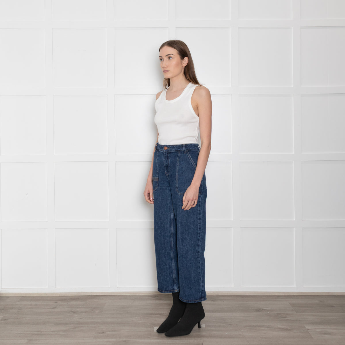 Seventy Mochi Dark Blue Carpenter Style Jeans