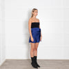 Paper London Cobalt Blue Mini Skirt