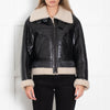 Halfboy Black Aviator Shearling Jacket