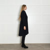 Claudie Pierlot Navy Duster Coat